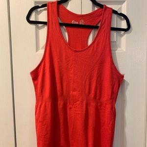 Zyia red copper charged tank